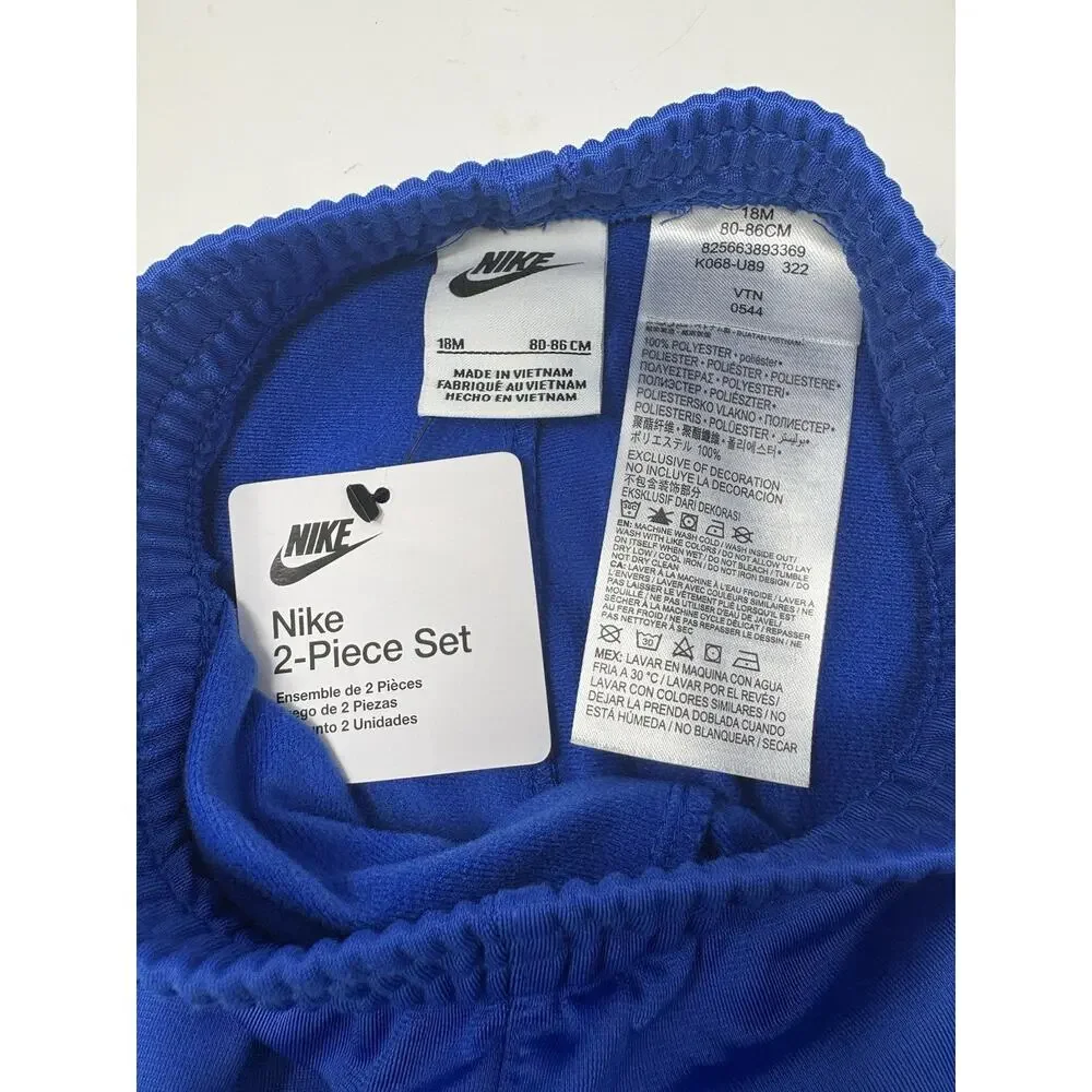 Nike 2-Piece Set Game Royal Jacket & Pant Set Toddler US Size 18 Month - Picture 7 of 9